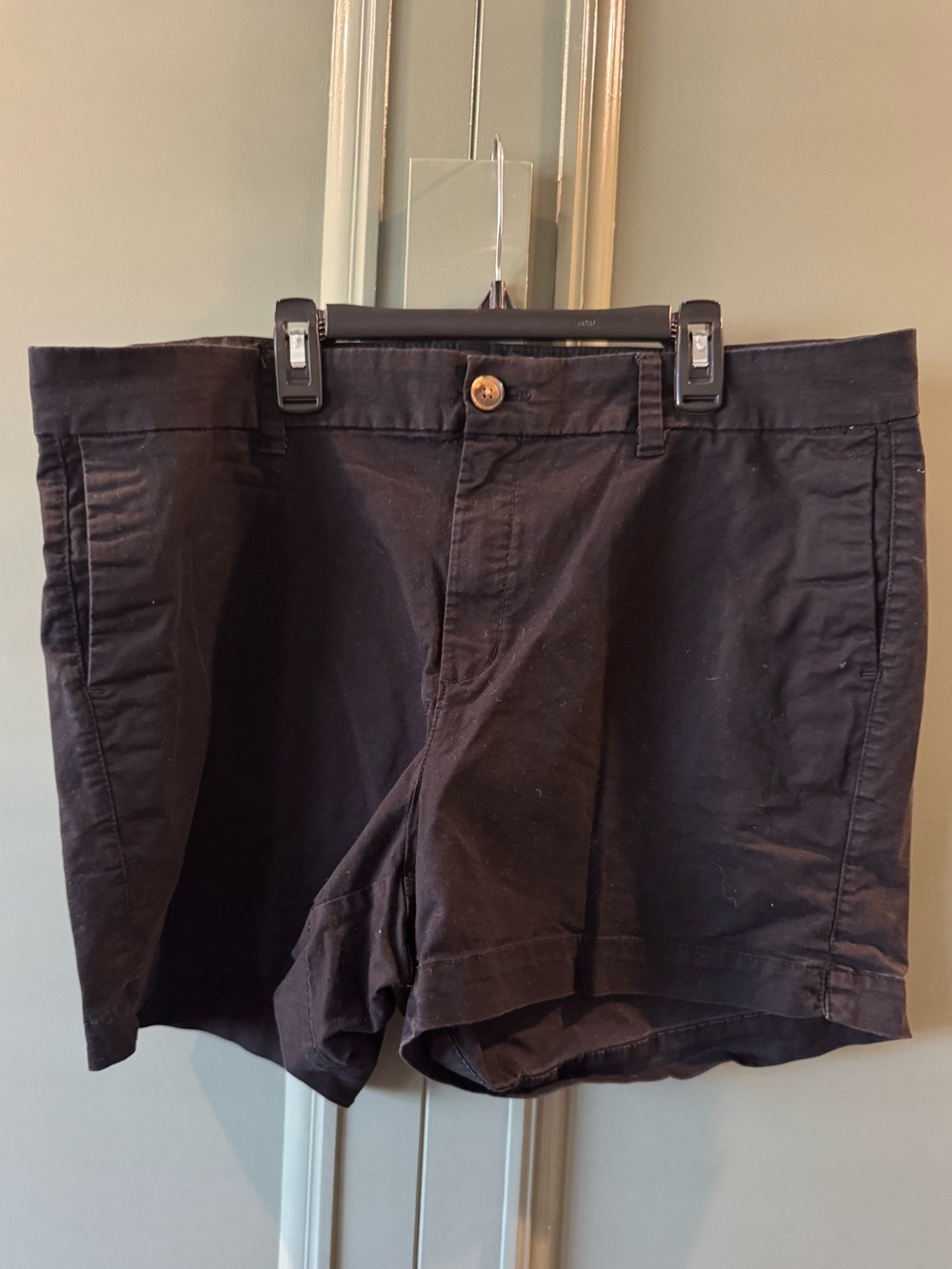 Old Navy Women’s Black Cotton Casual Shorts